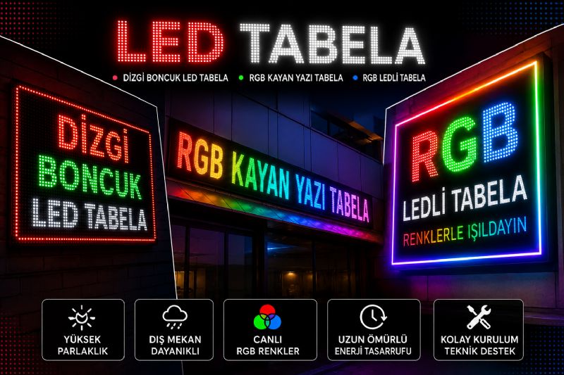 Kayseri Led Tabela & Led Ekran